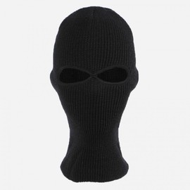 Warmsup Winter Knitted Balaclava Balaclava (Black B)