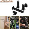 TOP-VIGOR 100Pcs M3 x 4mm Hex Button Head Socket Cap