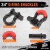 METOWARE Heavy Duty Tow Strap Recovery Kit - 3" x