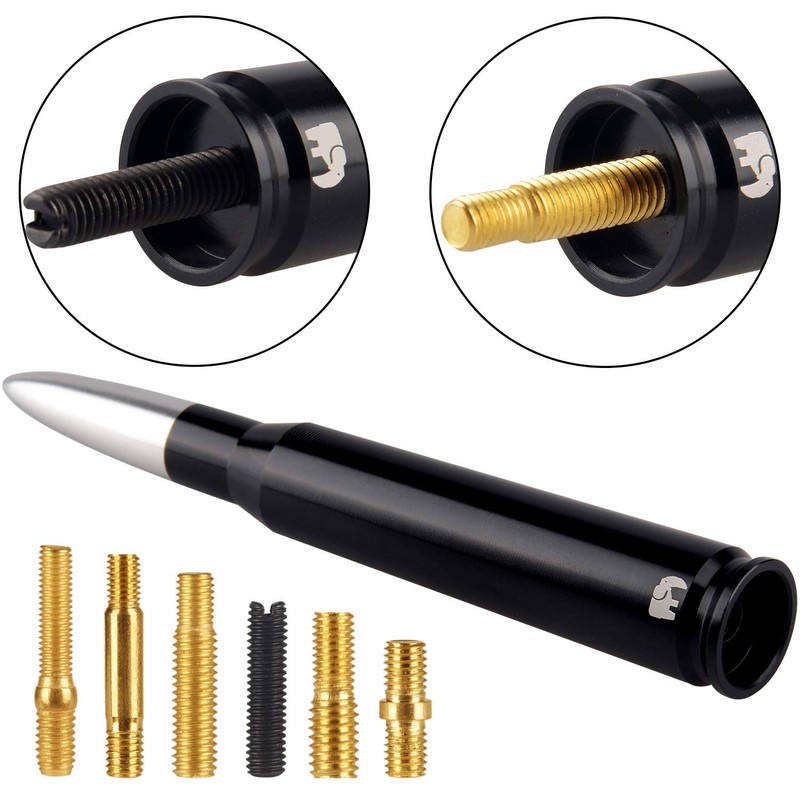 ONE250 50 Cal Caliber Bullet Style Antenna, Compatible with All