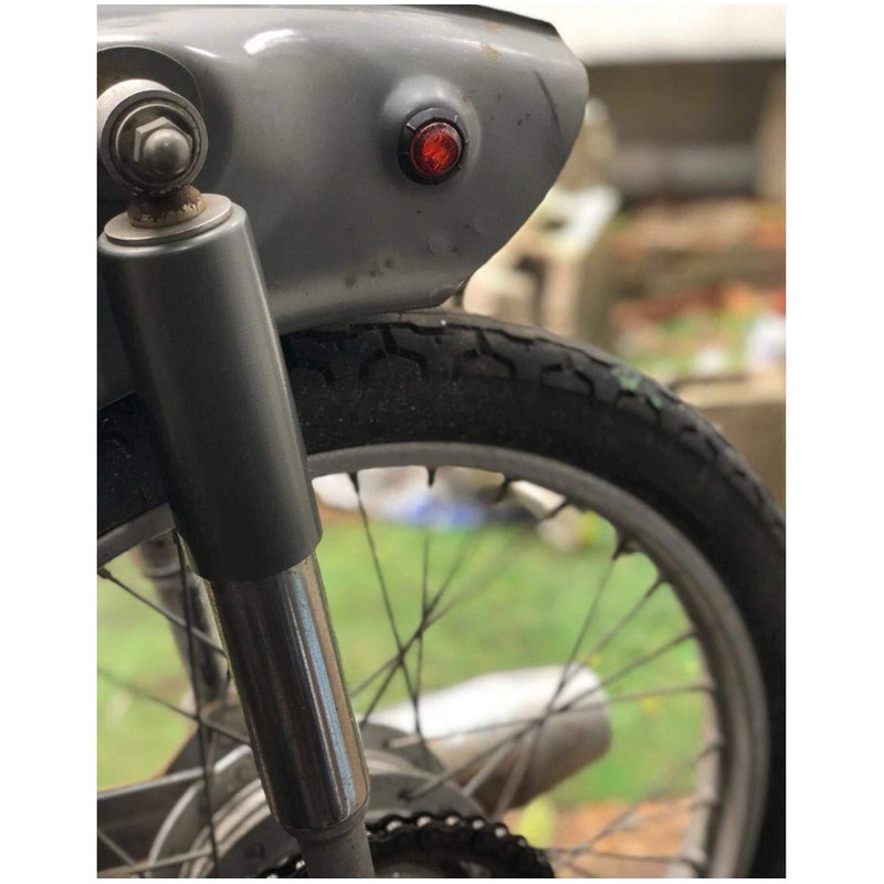 MaRowsm Bike Eye-catching Handle Grip Bar End Turn Signal Waterproof