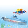 JTLB Clockwork Submarine Clock Movement Submarine RC Mini Warship Children's