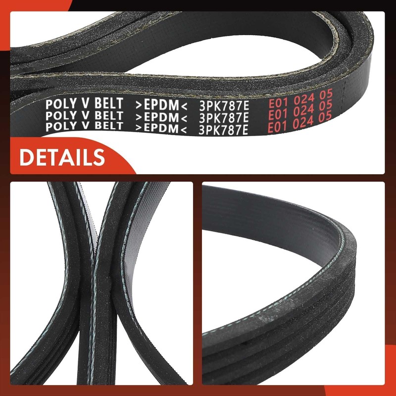 A-Premium Engine Serpentine Drive Belt Compatible with Mazda CX-5 2013-2017,