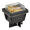 Heschen High Current Rocker Switch, 30A 250VAC, ON-OFF 2 Positions,