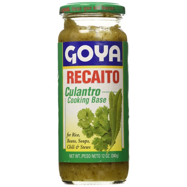 Goya Recaito Culantro Base Cooking 12 Ounces (Pack of 3)