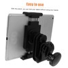 KOMBIUDA 1 PC Car Headrest Tablet Holder Adjustable Rotating Bracket