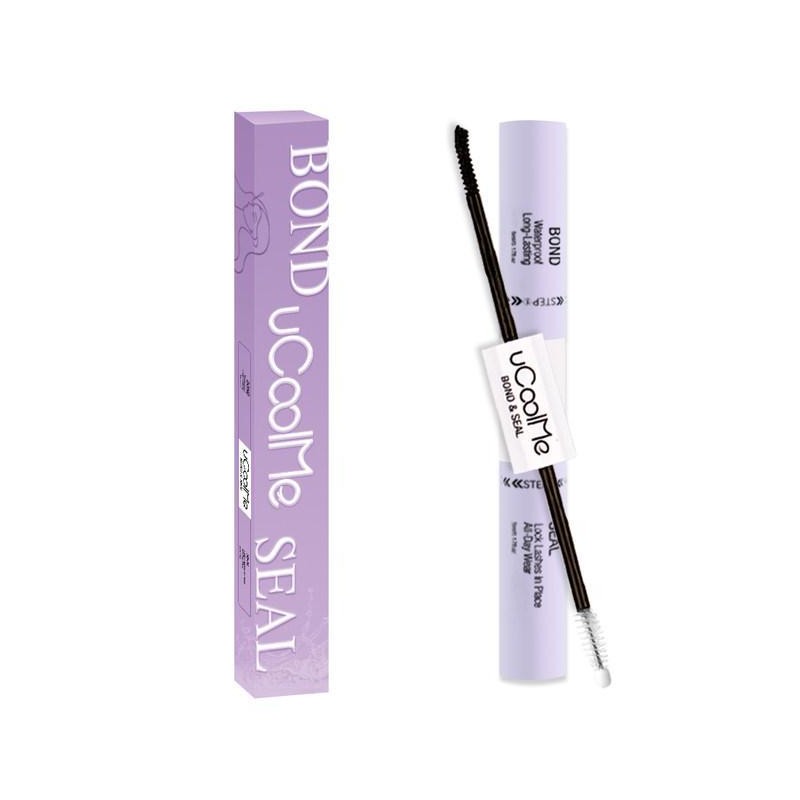uCoolMe Lashes Clusters upgraded 2in1 Bond & Seal | Waterproof,