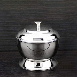 Haryali London Shaving Bowl for Wet Clean Shave Made with Stainless Steel