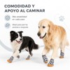 Zapatos para Perros Transpirables,4 Piezas Botas para Perro Transpirable Antideslizantes,Suelas