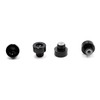50pcs Wheel Rim Lip Rivets Nuts of 6.2mm/0.24in Hole Replacement