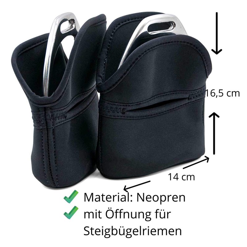 AMKA Stirrup Protector Neoprene Stirrup Cover Stirrup Protection 1 Pair
