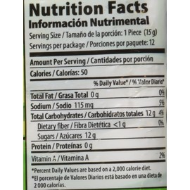 Mini Pelon Pelo Rico Tamarind Push up Candy, 12-Count, 6.3-Ounce Bag