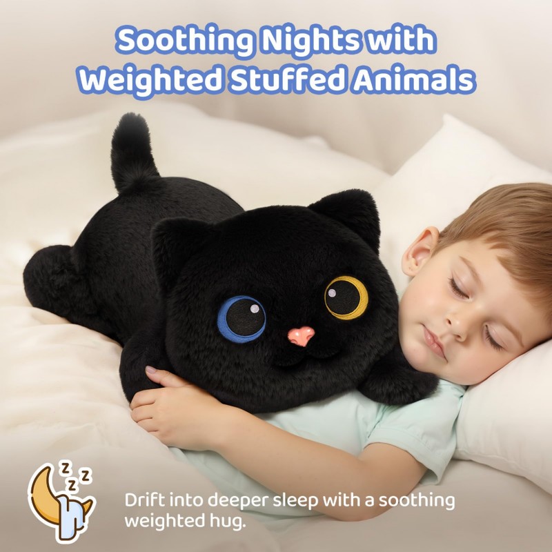 Weighted Stuffed Animals with Microwavable Heating Pad - 5lb or