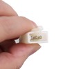 Qiilu Flasher Relay 3 Pins Round Turn Flasher Relay Blinker