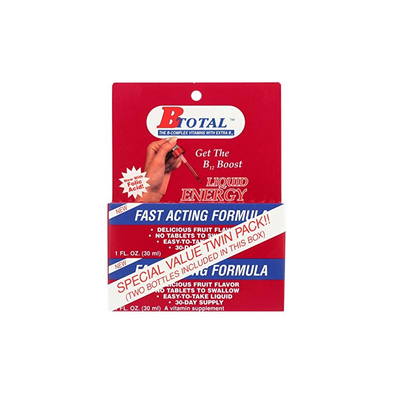 Sublingual Products B-Total Twin Pack - 2 fl oz