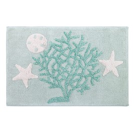 Avanti Linens - Bath Mat, Cotton Bath Rug, Coastal Inspired Bathroom Decor (Beachcomber Collection)