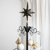Barton 6.4ft Christmas Metal Ornament Tree - Features Hooks for
