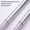 Sinzau Extendable Wardrobe Rail, Stainless Steel Clothes Rail, Sturdy Recess