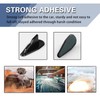 Flygun 10 PCS Car Shark Fin Tail Simulation Antenna, ABS