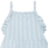Modern Moments by Gerber Baby Girls' Ruffle Romper, Light Blue