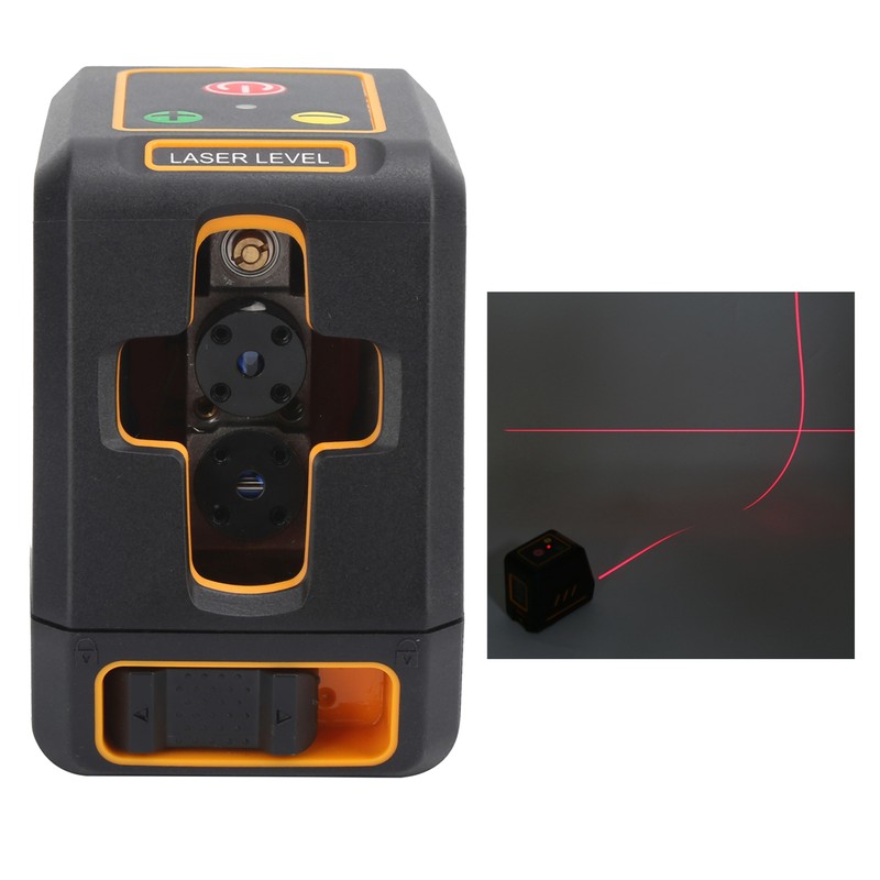 T07 Red Beam Leveling Tool IP54 Portable Mini 2 Line