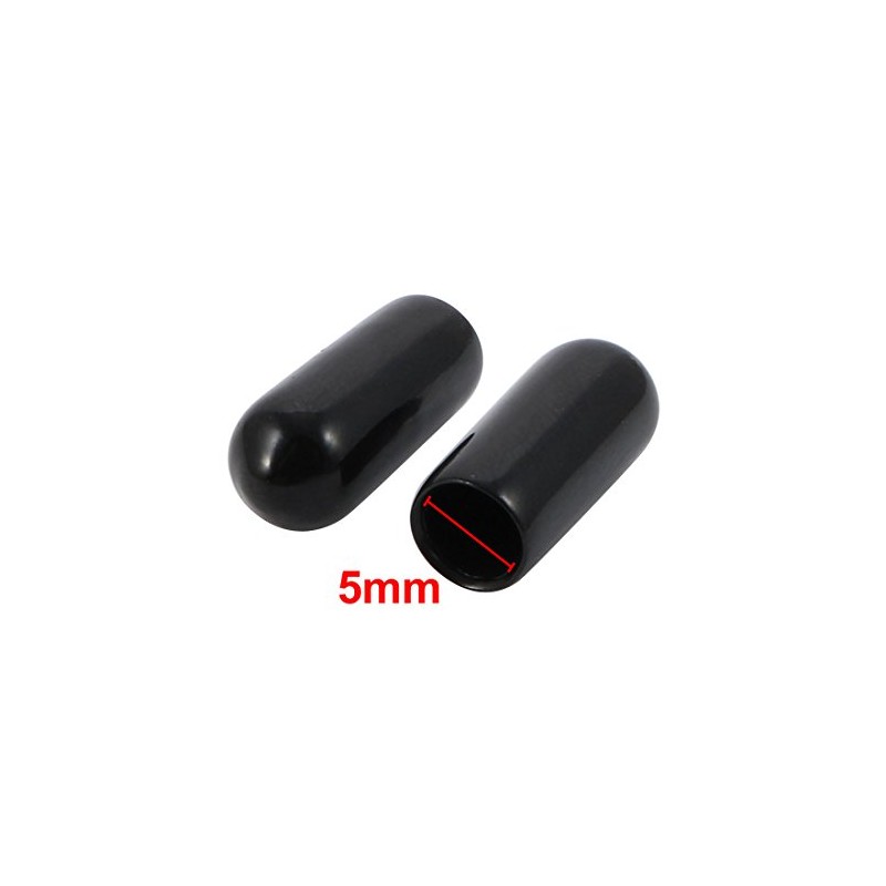 sourcing map Pack of 10 5 mm Inner Diameter PVC