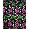 Pink, green African Fabric - Ankara - 100% Cotton Fabric