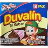 Duvalin Mexican Sweets Strawberry-Vanilla, Hazelnut-Vanilla, Hazelnut-Strawberry and Tri-Flavor Pack of