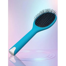 Mibella Beauty & Co Professionelle Anti-Filz Kissenbürste, Türkis, Ergonomischer Griff, Haarbürste, 23849