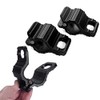 MOTO4U Tie Down Clamp for Motorcycles/ATV/UTV/Jet Ski/Snowmobile in Black