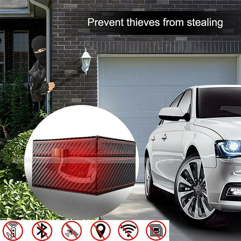 Faraday Box for Car Keys, Car Key Signal Blocking Box,