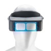 QWORK Headband Magnifier, Double Optical Lens Head-Mounted Reading Magnifier Hands