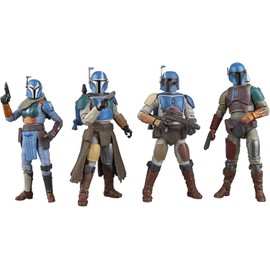 Star Wars The Vintage Collection Mandalorian Shriek-Hawk, The Mandalorian 9.5-cm 4-Pack