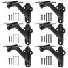 RealPlus Handrail Bracket 3" Staircase Hand Rail Brackets for Stair