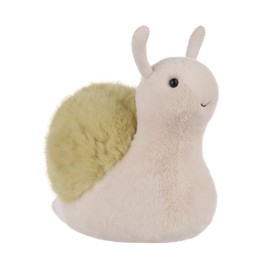 Apricot Lamb Free Snail Doll Plush Stuffed Animals for Kids, Soft Cute Plushies Toys for Baby Girl and Boy, Fluffy Free Snail Green 6 Inches