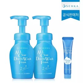 Sena [센카] 올 클리어 더블 워시 폼 150ml 2개 [Senka] All Clear Double Wash Foam 150ml 2pcs