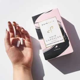 Grow by Hair Gain 1 Month supply 60 Capsules Fuller Thicker Hair in one month