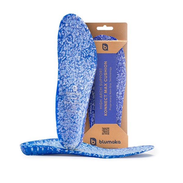 Blumaka Non-Slip Athletic Insoles – High Cushion & Stability Sport