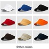 VSUSN Unisex Sun Visor Cap Ultralight Tennis Hat with Adjustable