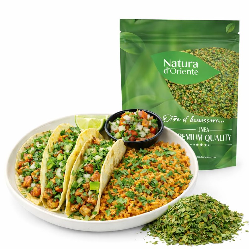 NATURA D'ORIENTE | Coriandolo in Foglie Essiccato 100g | Prima