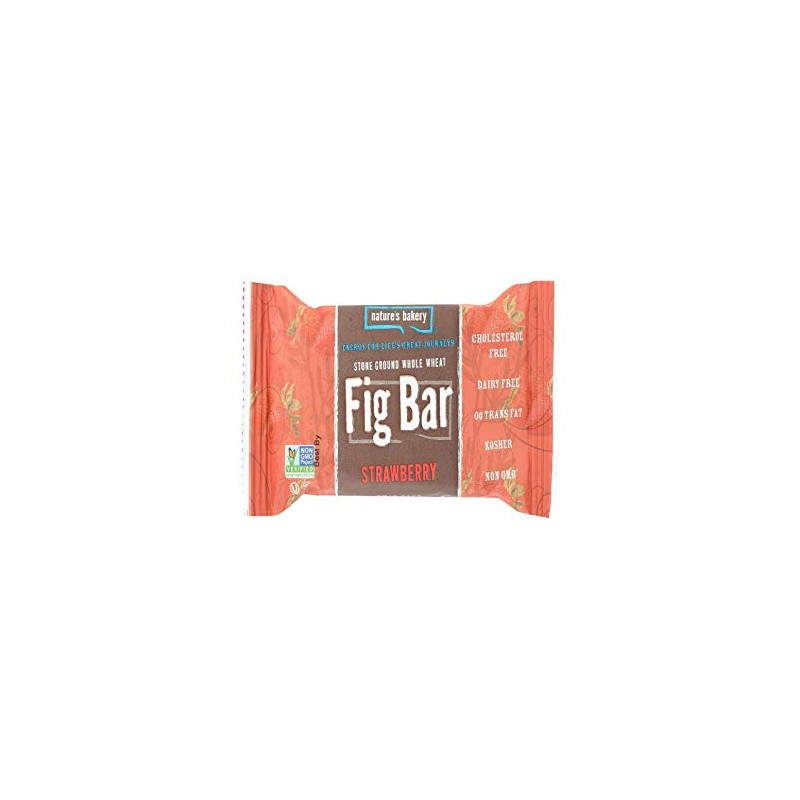Natures Bakery Bar Fig Wow Strawberry, 2 oz
