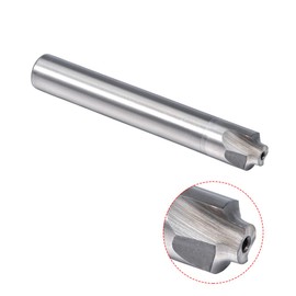 sourcingmap HSS-AL Corner Rounding End Mill Cutter 2 Flute with 2mm Radius, 10mm Shank