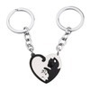Couples Keychains Christmas Valentines Gifts - Cat Best Friend Keychains
