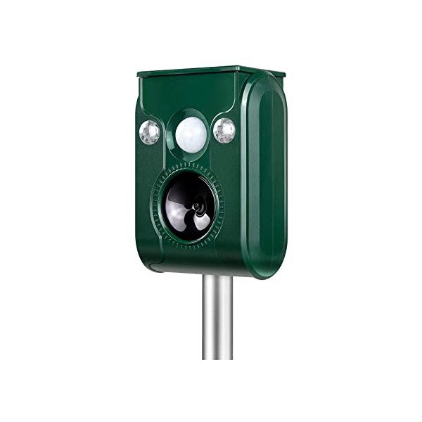 FAYINWBO Latest in 2022 Ultrasonic Animal Repeller.Cat Repellent Outdoor ,Solar