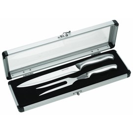 GrillPro 90944 2-Piece Carving Set with Case