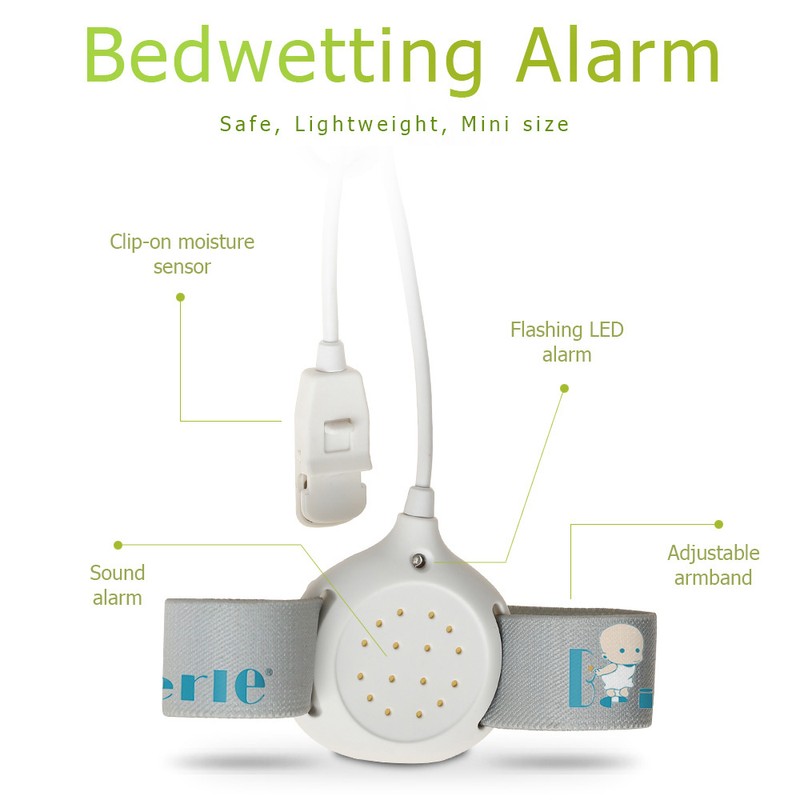 High Quality Convenient Professional Arm Wear Bedwetting Alarm Baby Toddler
