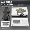 PURSUAL Universal Binocular Adapter - 1/4-20, Compatible with All Tripods