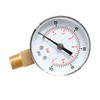 Mobestech 0-100psi 0-7bar Pressure Gauge Thread Mini Size for Air