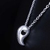 Ryuzu 950 Silver Men’s Three Sacred Treasures Pendant, Yashakui Magatama