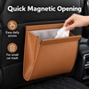 Magnetic Car Trash Bag for Interior Waste Storage – PU
